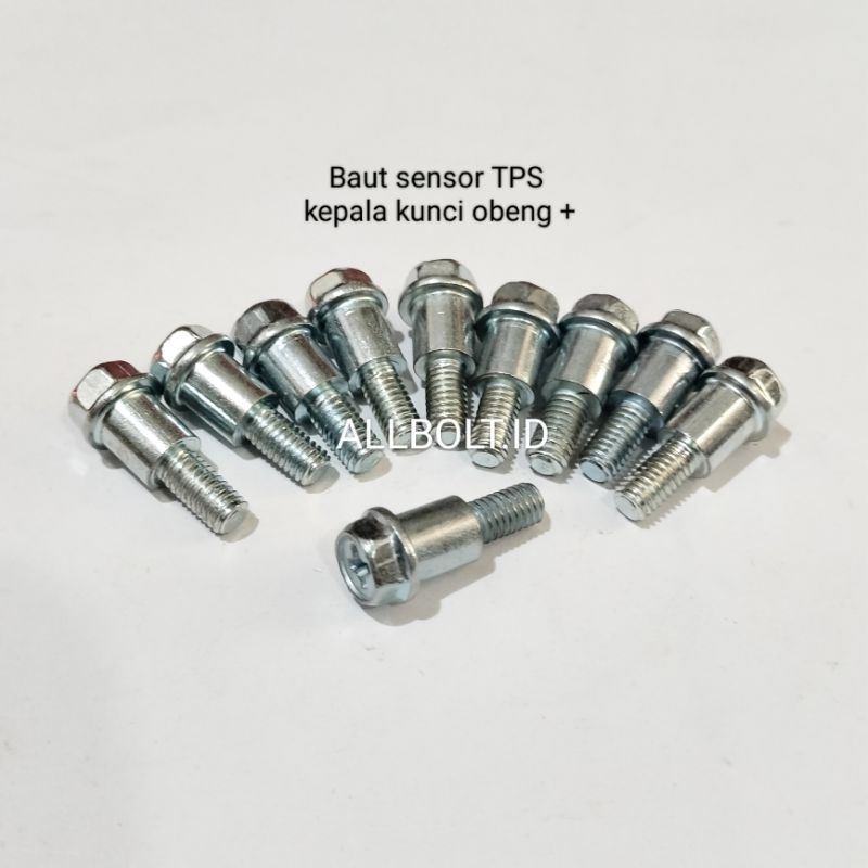 (10-piece package) throttle body bolts, tps sensor bolts for honda ...