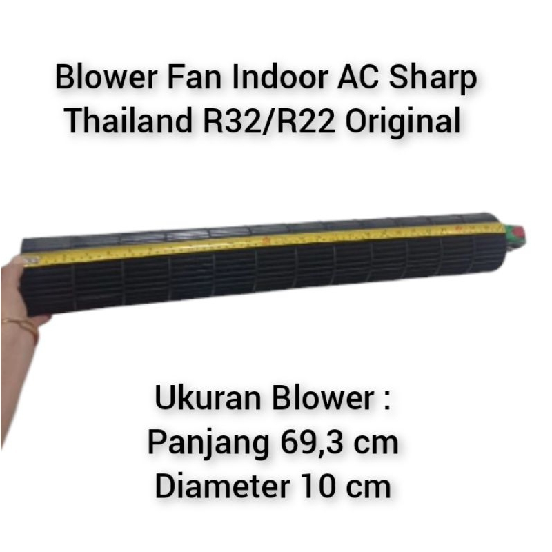 Original Sharp Thailand R32/R22 Indoor AC Blower Fan | Shopee Malaysia
