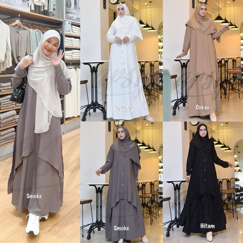 Eliza premium dress bya iris label | Shopee Malaysia