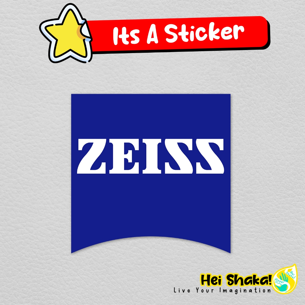 ZEISS Logo Sticker Waterproof Vinyl Lens Camera Sticker | Shopee Malaysia