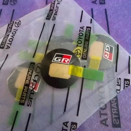Original GR Start Stop Button Engine Fortuner Legender GR Sticker ...