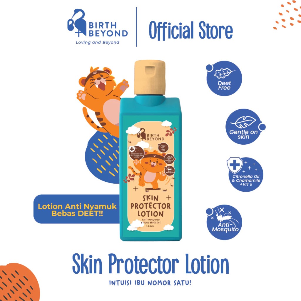 Birth Beyond Skin Protector Lotion (Anti Mosquito & Bugs) - Skin ...