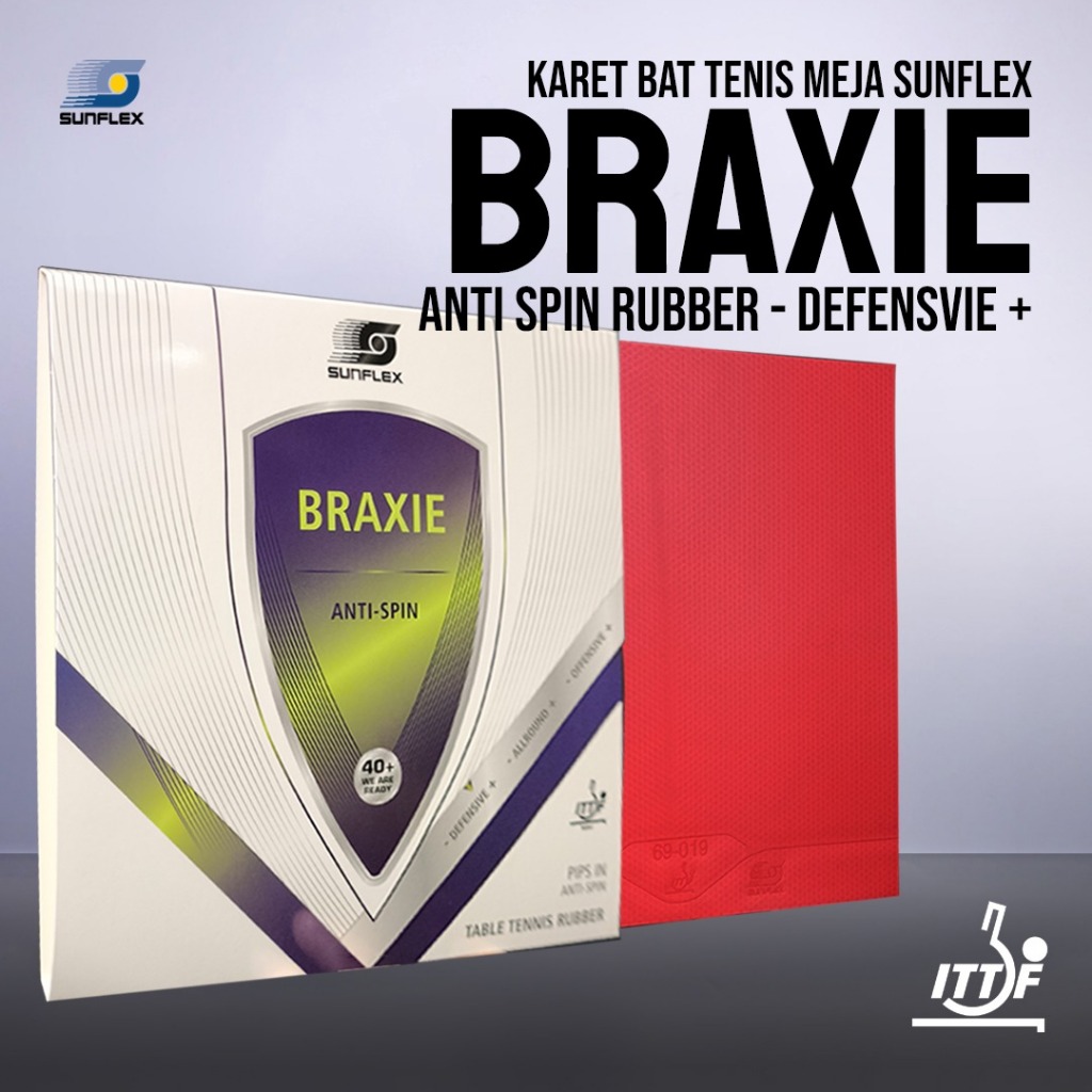 Sunflex Braxie Anti-Speed Anti-Spin Defensive+ Modern Table Tennis ...