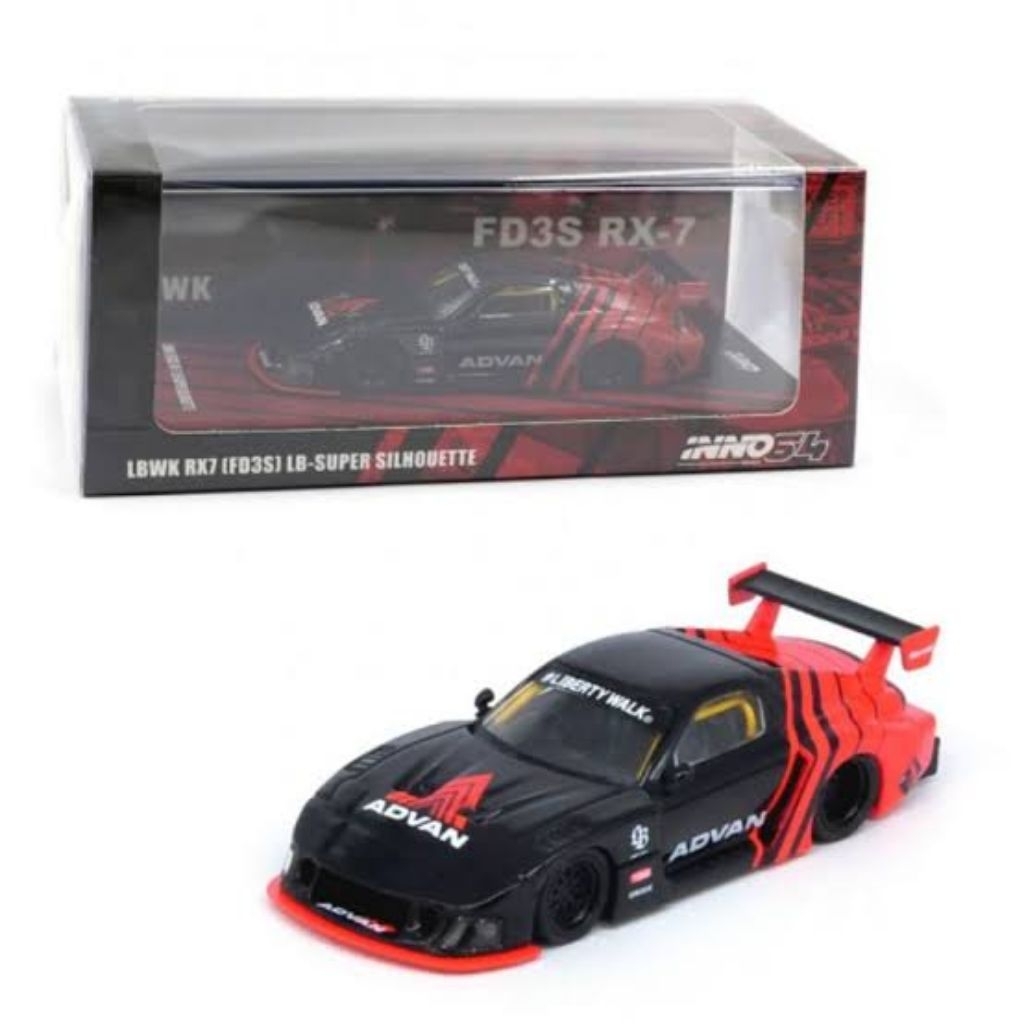 INNO64 MAZDA RX-7 RX7 (FD3S) LB-Super Silhouette Advan Livery | Shopee ...