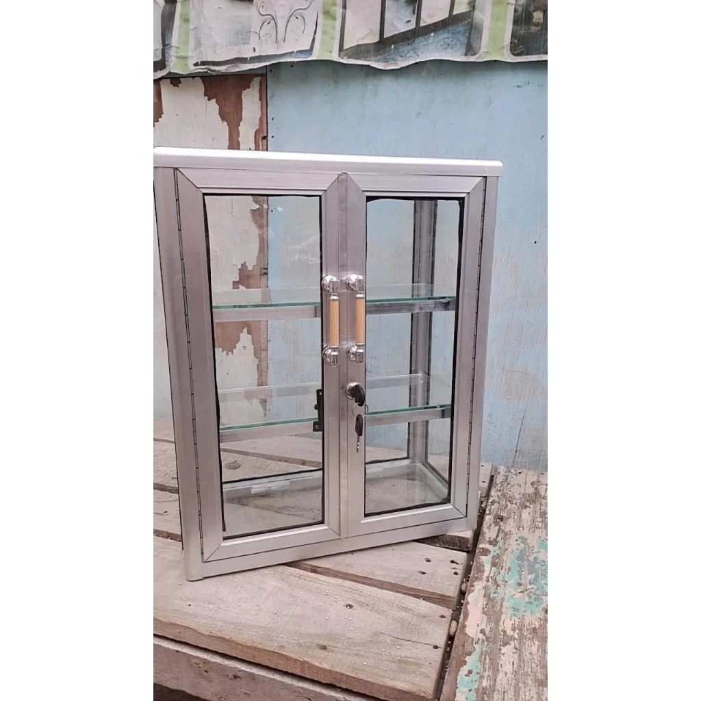 Roko display case/sales display case/showcase 50*25*50/stall display ...