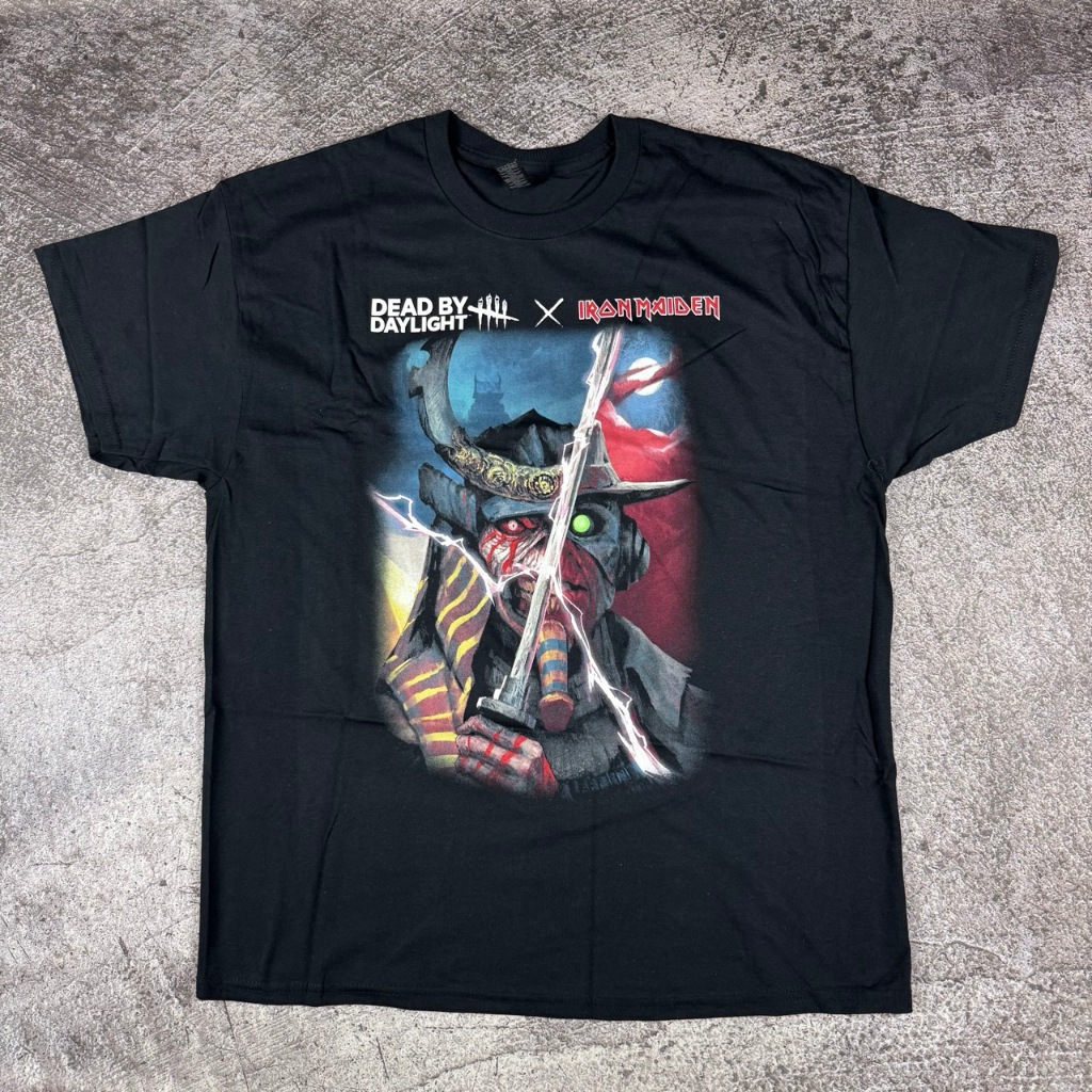 T-shirt Officiel Iron Maiden 'Dead By Daylight Gunslinger' - Coton Doux, Motif Imprimé, Tailles S à XXL - 9