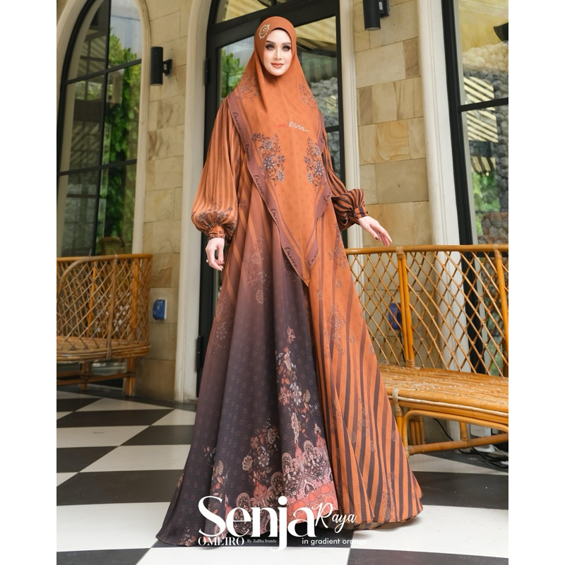 Gamis Syari Senja Raya Series Original By Omeiro (READY READY TO SEND ...