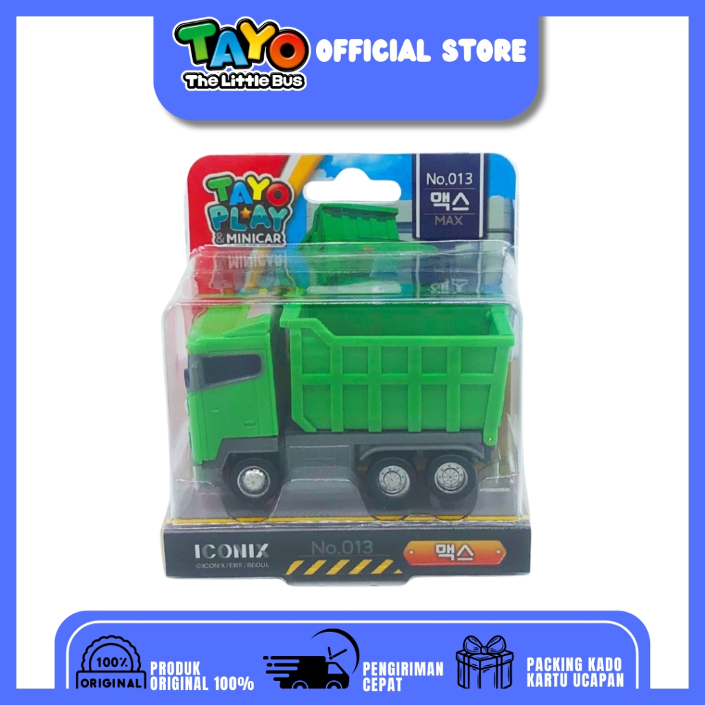 Tayo The Little Bus TYT 120026 Mini Friends Max Original Children's Toy ...