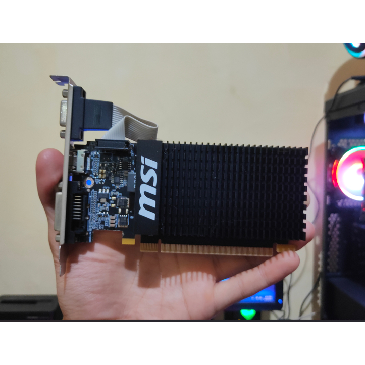 Vga Card Msi Gt 710 2gb Ddr3 64 Bit | Shopee Malaysia
