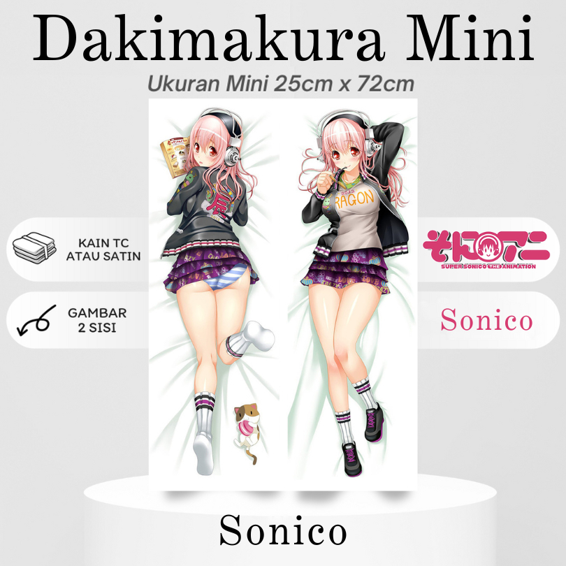 Dakimakura Mini Super Sonico SoniAni Super Sonico The Animation Pillow 