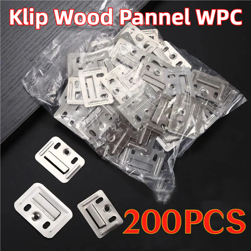 36mm x 50mm WPC Wallboard & Wallpanel Clips – Strong & Anti-Rust ...