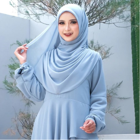 INSTANT DRAPERY HIJAB/SEPARATE INSTANT DRAPERY SET MALAYSIA INSTANT ...