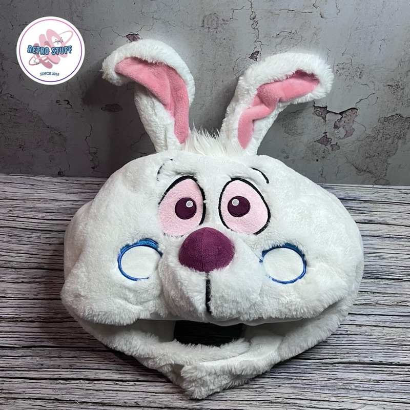 Disney White Rabbit Hat Alice In Wonderland Limited Edition Ori Tokyo ...