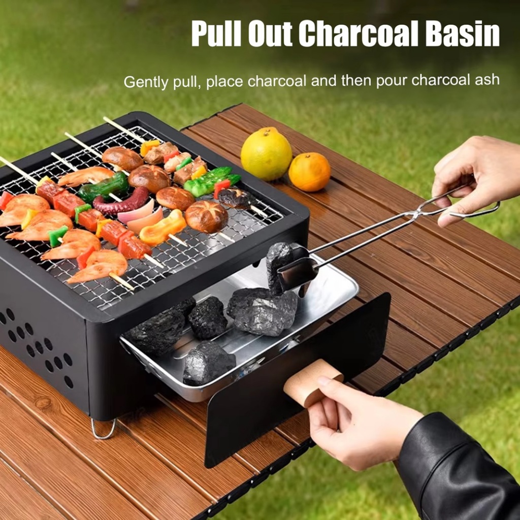 Portable BBQ Grill Stove Box Size 31 cm | Shopee Malaysia