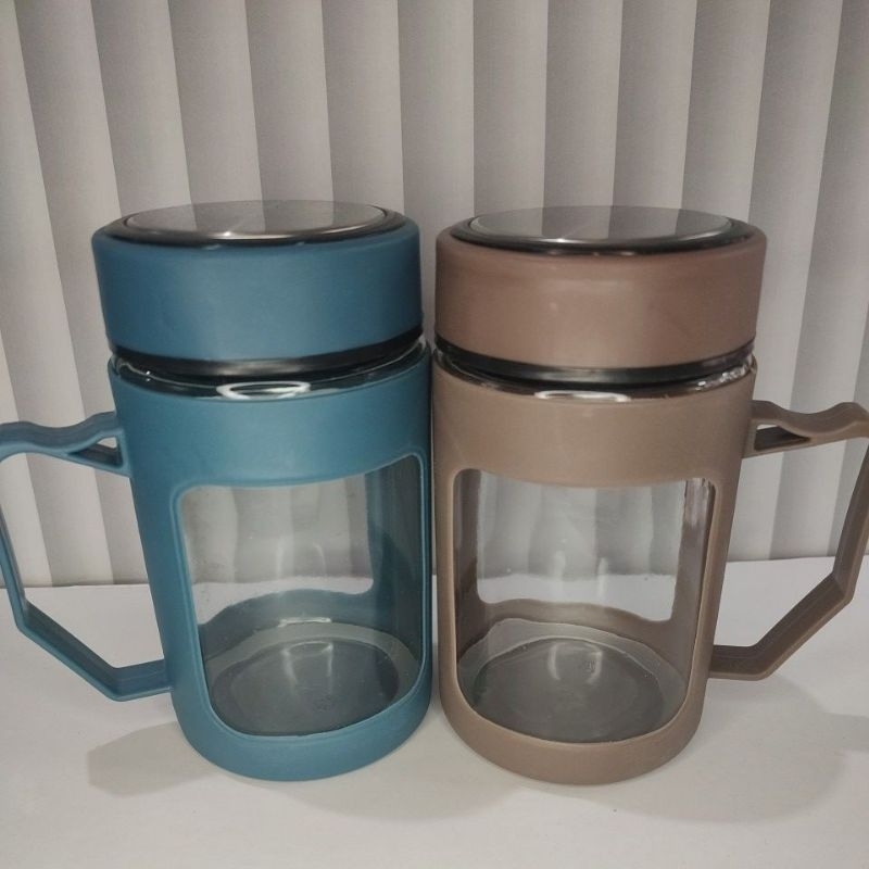 Souvenir 500ml Shell Handle Glass Color / Window Mug without Packaging ...