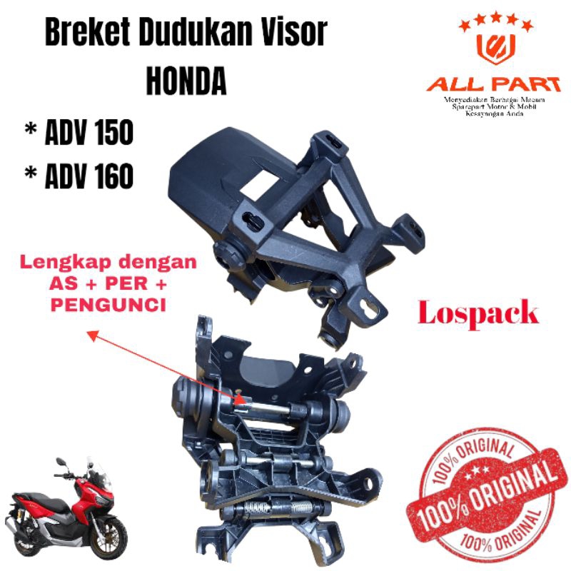 (ORIGINAL) Complete honda ADV 150 ADV 160 ADV 160 ROADSYNCE visor ...