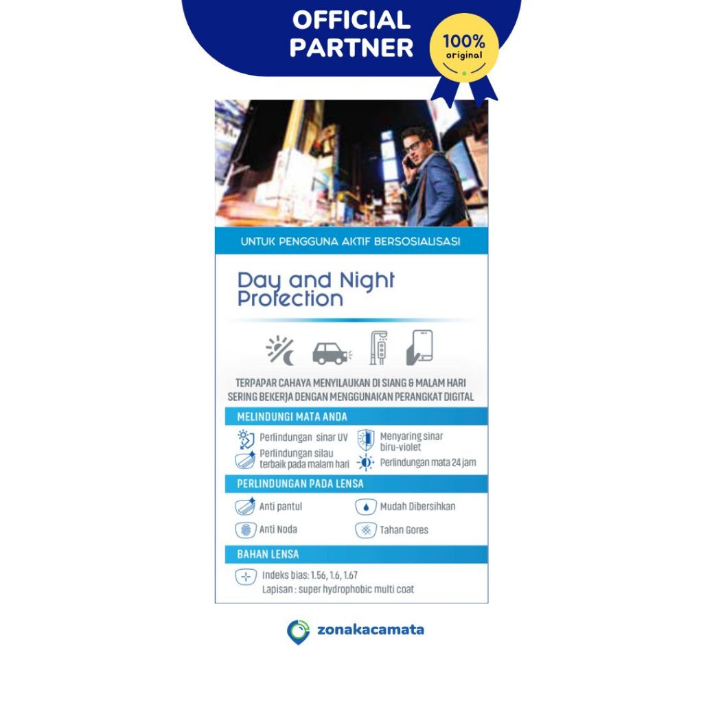 Essilor - Elements Blue Light Protection / DAY and Night Protection ...