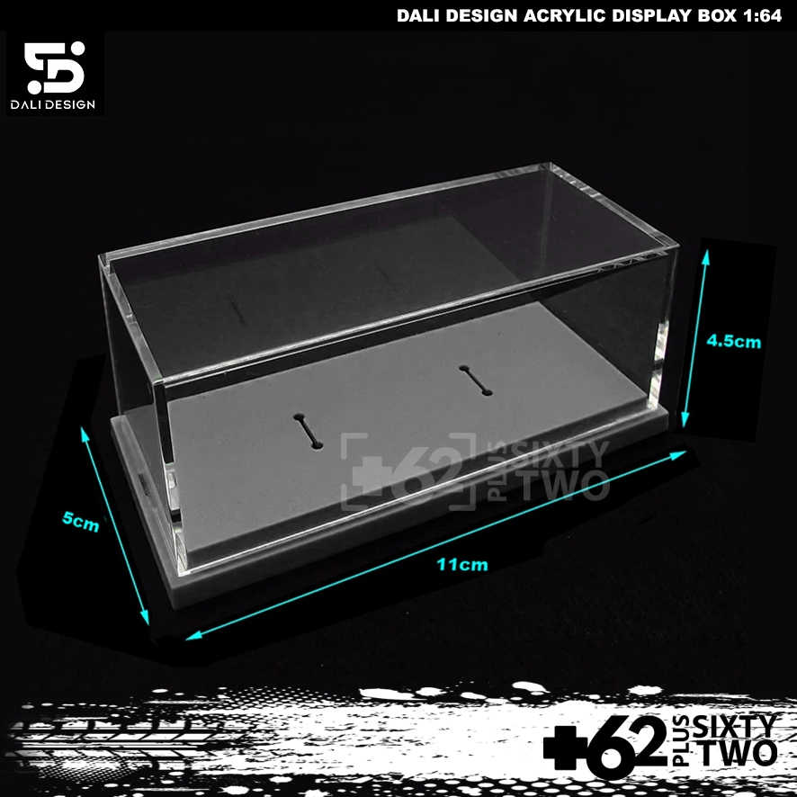 Dali Design Box Acrylic Model Hot Wheels RLC Acrylic storage box Red ...