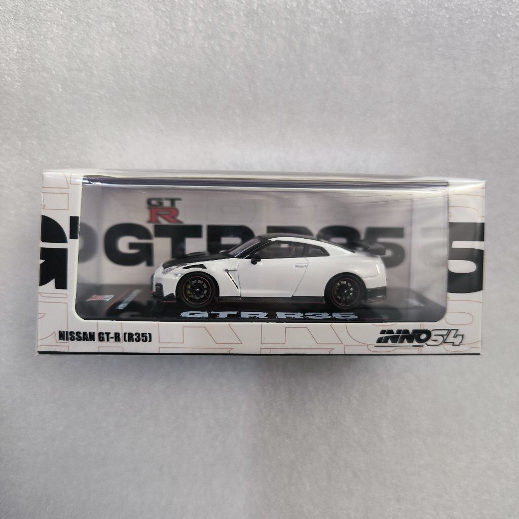 INNO64 NISSAN GT-R R35 NISMO WHITE | Shopee Malaysia