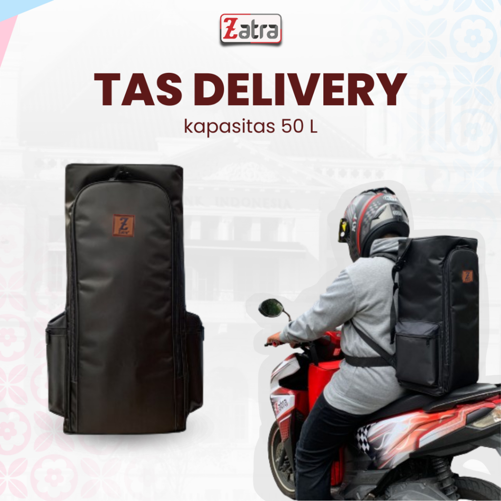 DELIVERY BAG COURIER BACKPACK MOTORCYCLE BAG TOURING free Raincover