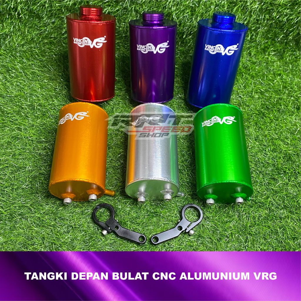 Universal VRG ALUMINUM CNC ROUND DRAG FRONT TANK | Shopee Malaysia
