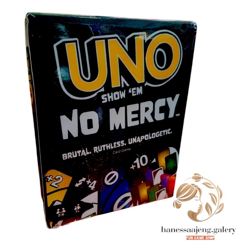 Uno card game no Mercy | Shopee Malaysia