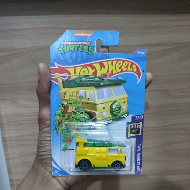 2021 Hot Wheels PARTY WAGON B Case #39/250 - Teenage Mutant Ninja Turtles A74 - Foto 8
