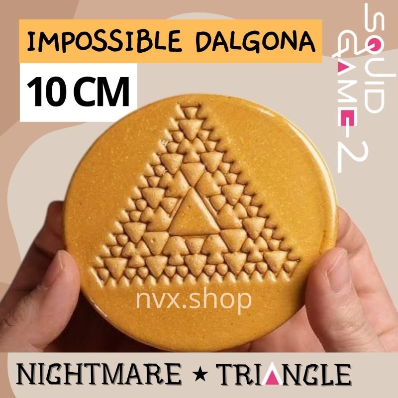 squid game season 2 dalgona candy triangle
