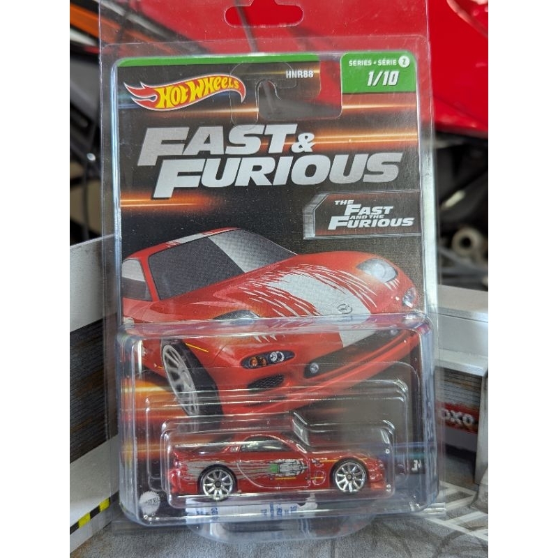 Hot Wheels Fast & Furious - '95 Mazda RX-7 Red | Shopee Malaysia