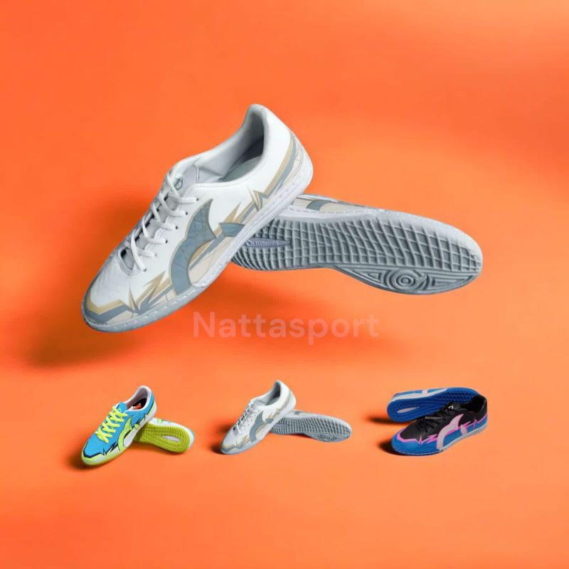 Ortuseight Raiden Futsal Shoes on soles | Shopee Malaysia