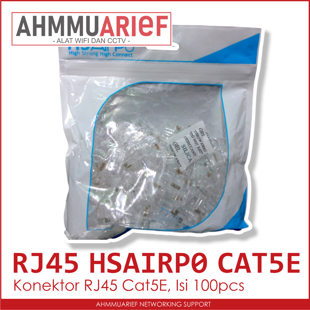 HSAIRPO HS AIRPO UTP CONNECTOR CONNECTOR RJ45 CAT5 CAT5E CONTENTS ...