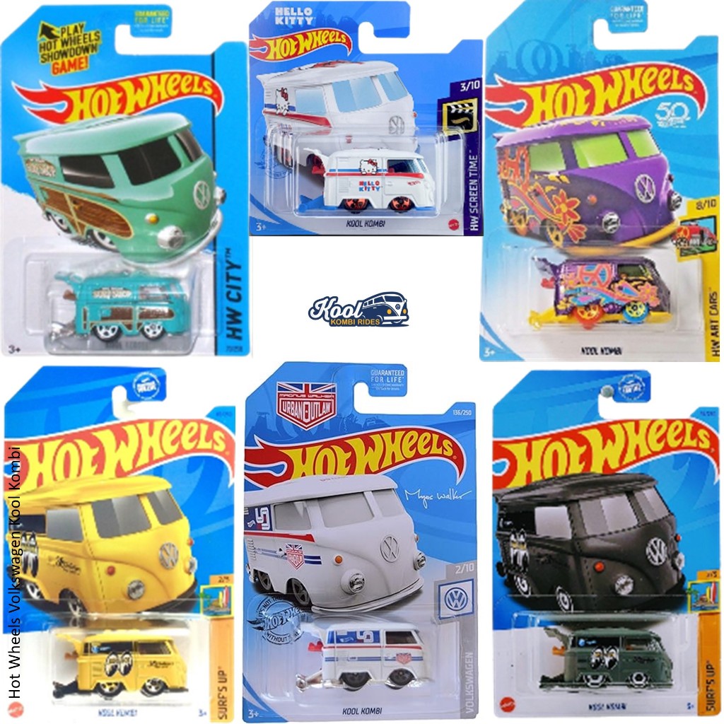 HOT WHEELS VOLKSWAGEN VW KOOL KOMBI SERIES | Shopee Malaysia
