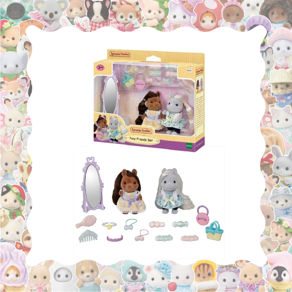Sylvanian Families - Pony Friends Set | Harvey Norman
