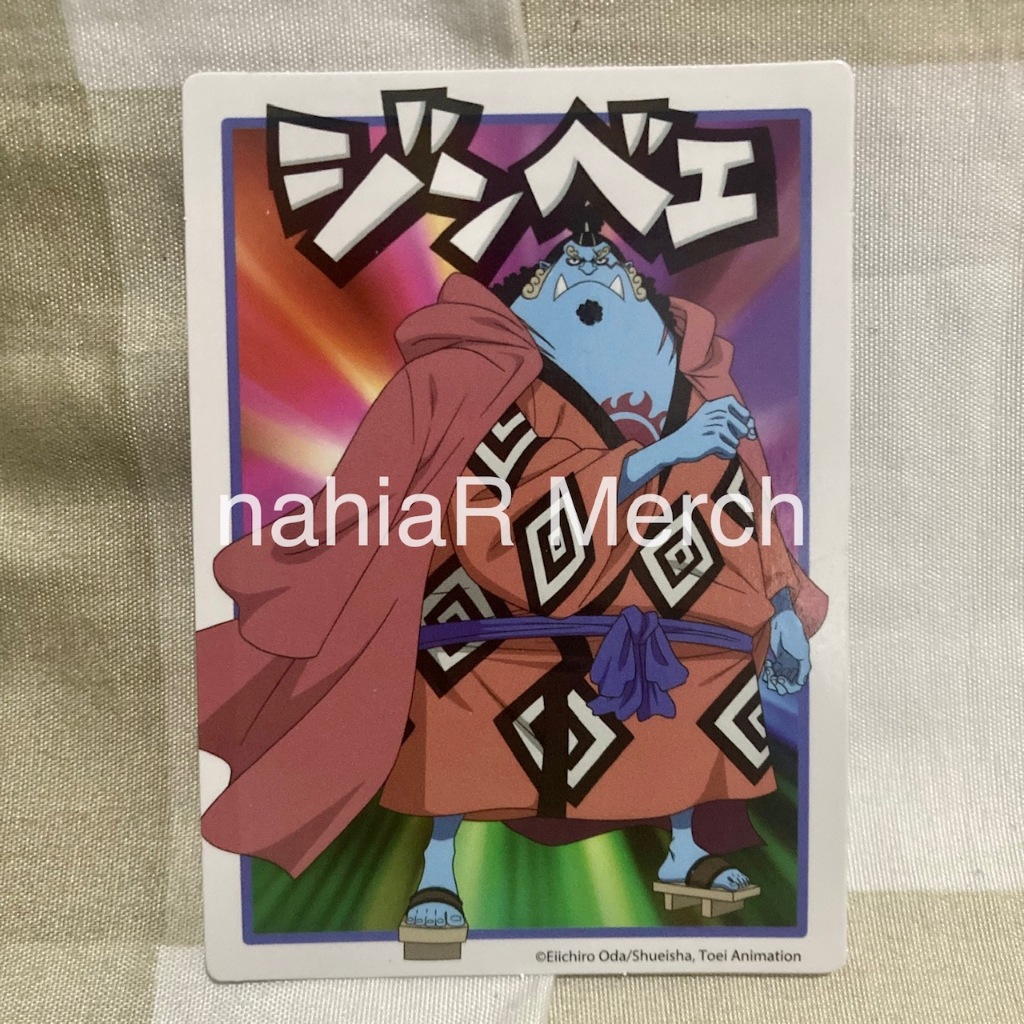 One Piece x Dadi Official Sticker Pack Series 1 - Jinbe | Shopee Malaysia