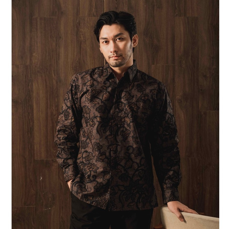 KEMEJA Hardi Batik - AZHAR | Men's Long Sleeve Batik Shirt | Shopee ...