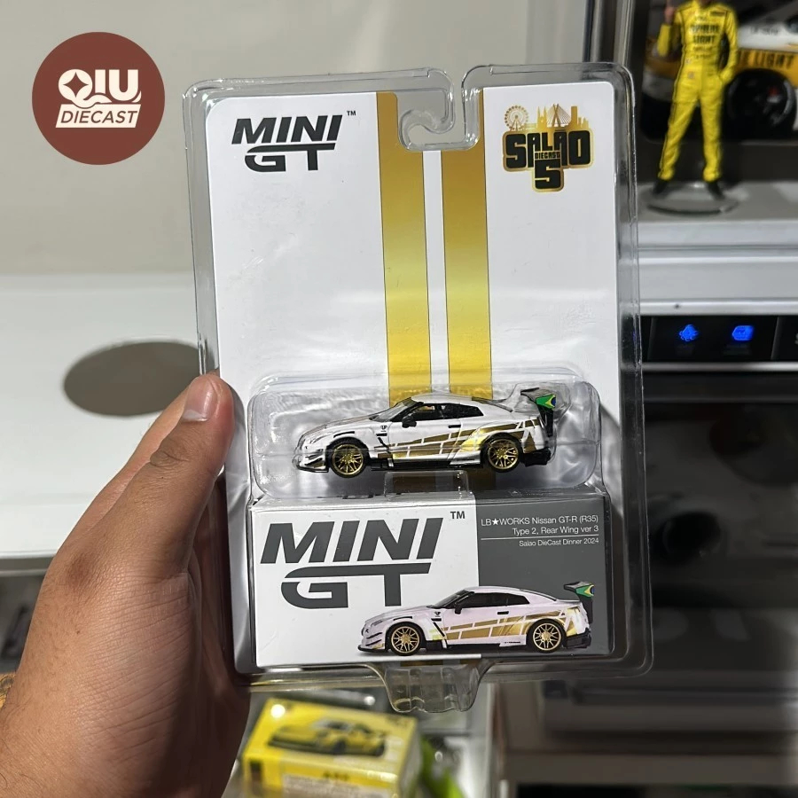 New Mini GT 718 719 Nissan R35 LBWK Salao Diecast Dinner Set 2024 ...