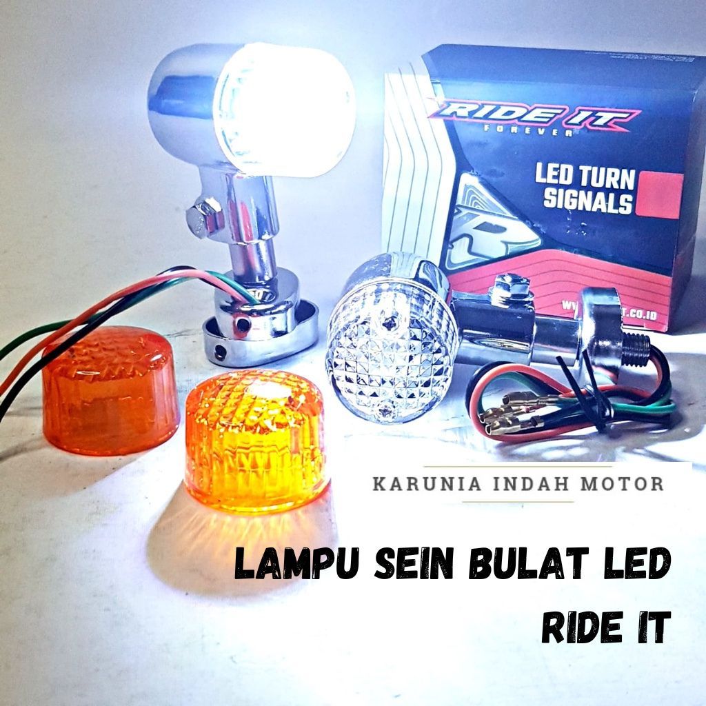 Round Hammer Turn Signal Light Led Box Double Mica Reteng Led Hammer ...