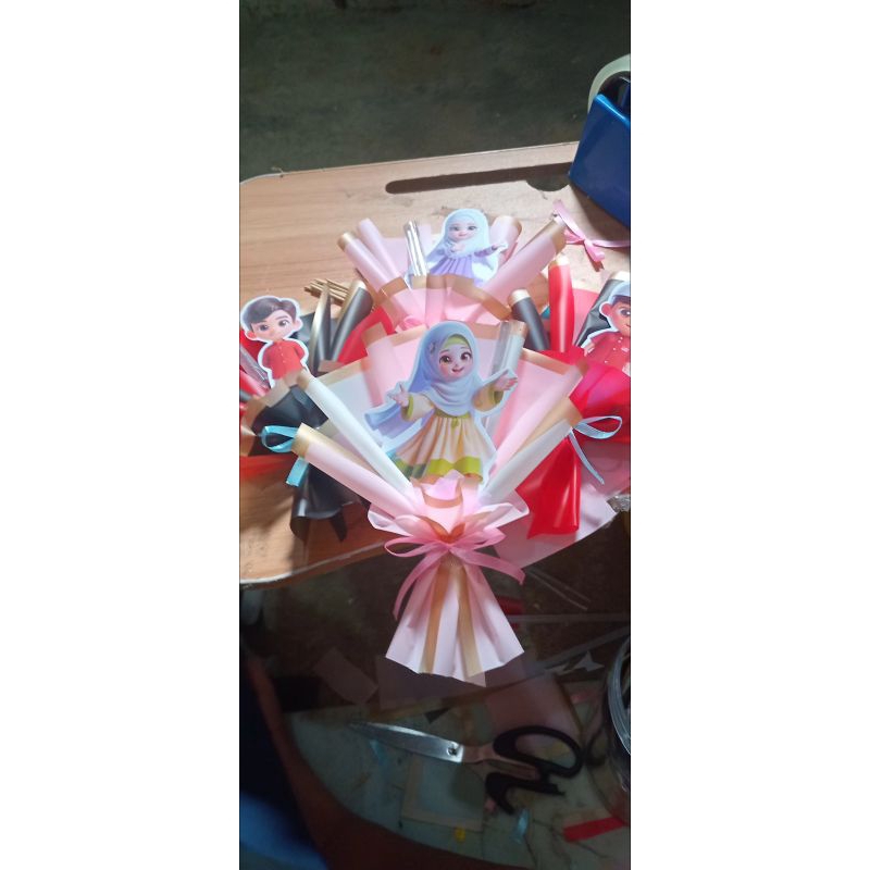 Eid bouquet envelope Eid edition 2025 muslimah topper | Shopee Malaysia