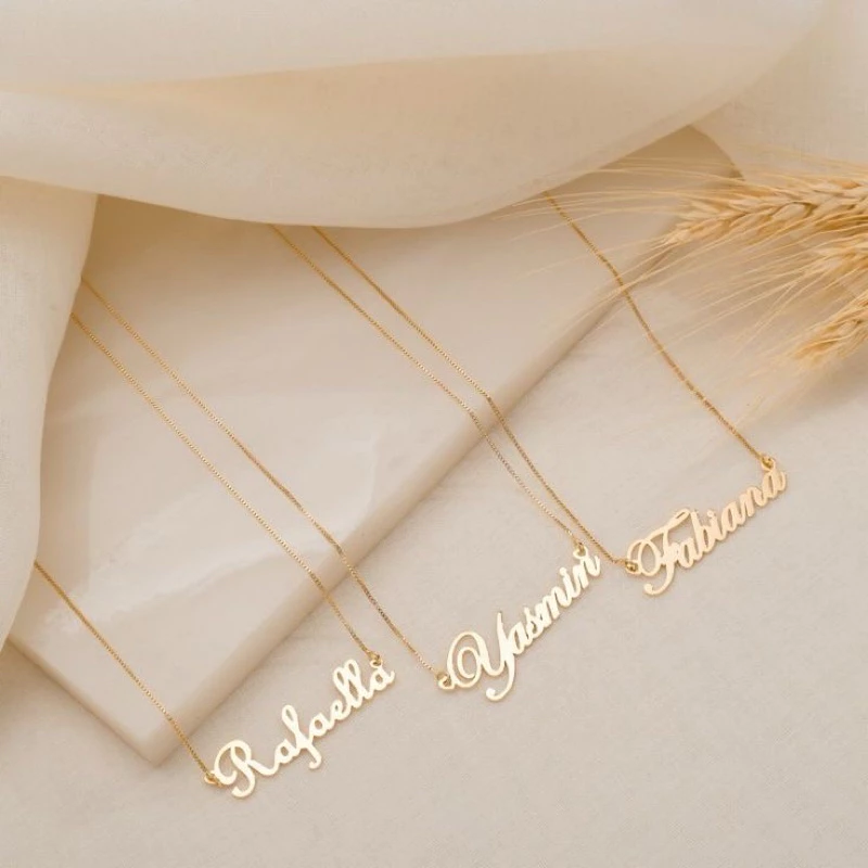 Engraved Custom Name Necklace