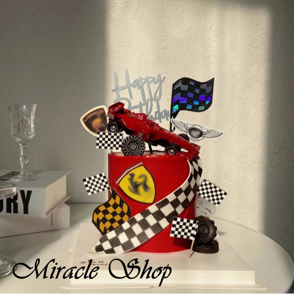 F1 Racing car cake toy Topper for boys birthday | Shopee Malaysia