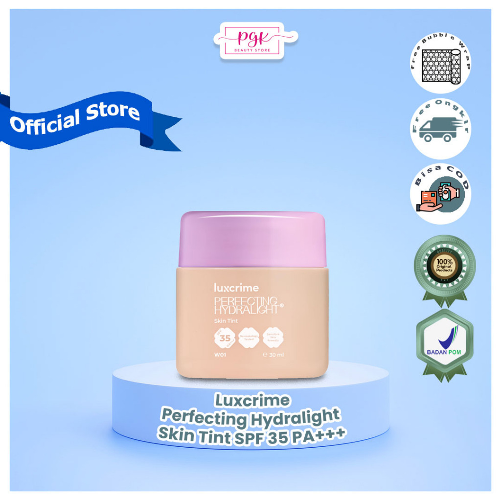 Luxcrime Perfecting Hydralight Skin Tint SPF 35 PA+++ | Shopee Malaysia