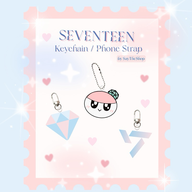 Seventeen Bong Bong Diamond Phone Strap / Keychain | Shopee Malaysia