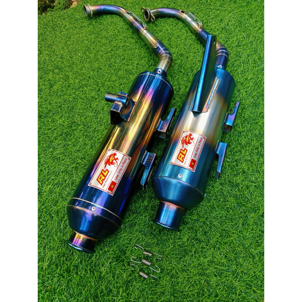 RL RED LEO Silent Killer power pipe Mio Sporty Mio Soulty Beat Fi Click ...