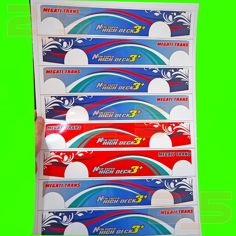 LIVERY BODY BUS LAMINATED VINYL STICKERS CONTAIN 1 PAIR | Shopee Malaysia