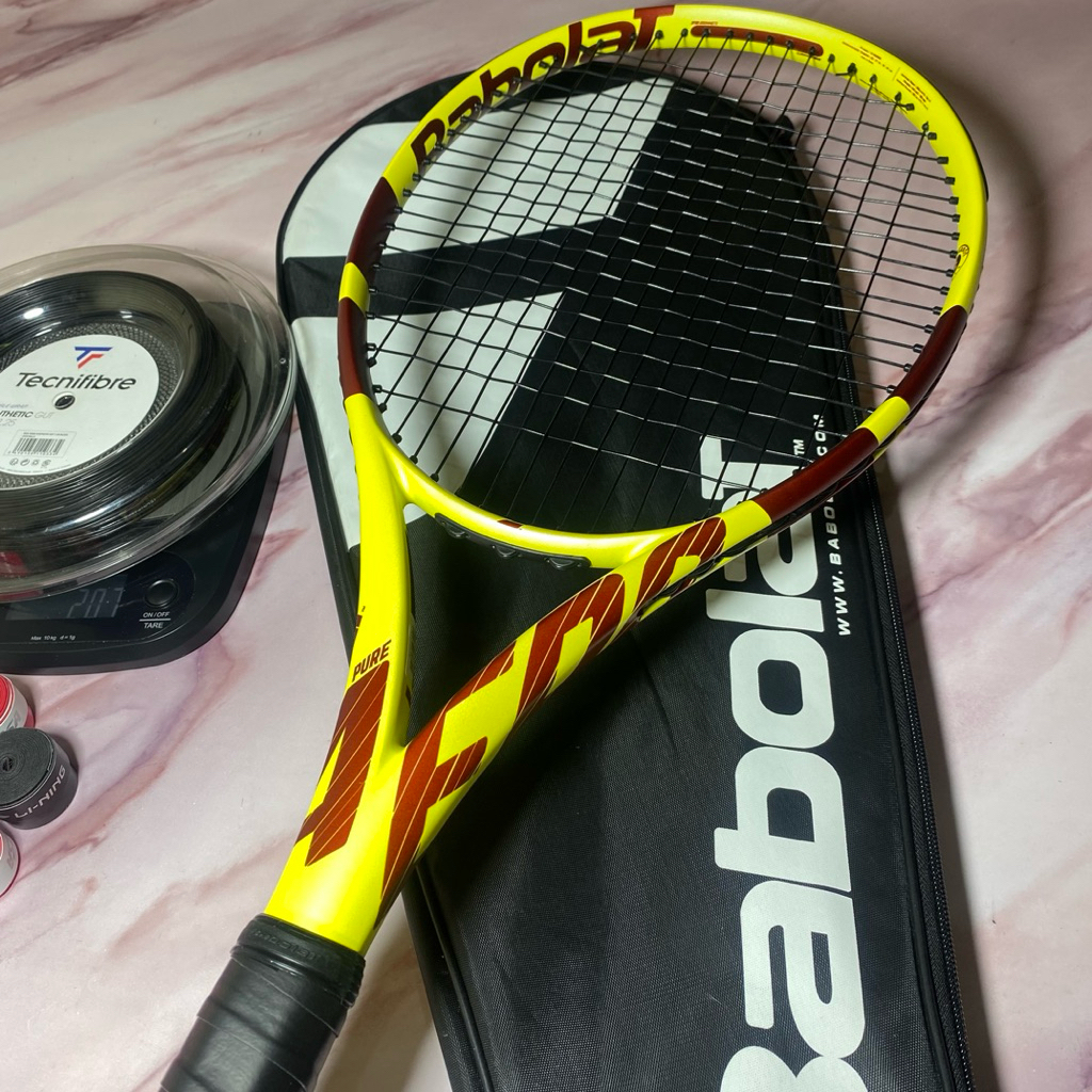 BABOLAT TENNIS RACKET IMPORTED PREMIUM AERO MODULARPURE READY TO USE ...