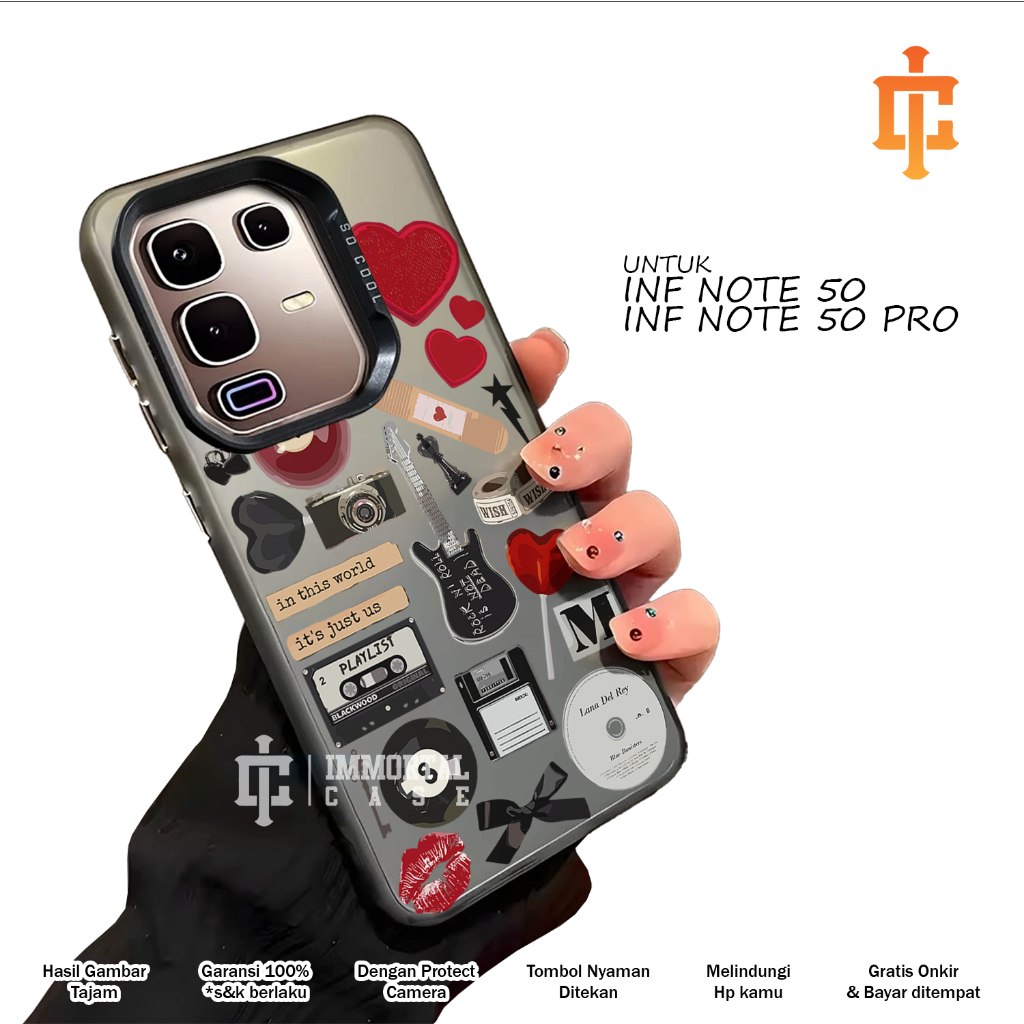 Case Infinix Note 50 Note 50 Pro Casing Infinix Premium Matte Hard ...