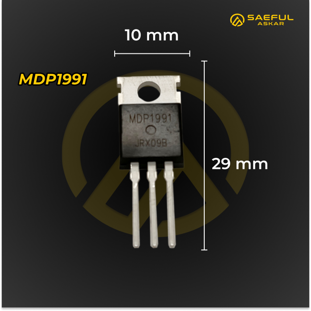 Transistor Mosfet FInal Controller MDP 1991 MDP1991 TR FET Switching ...