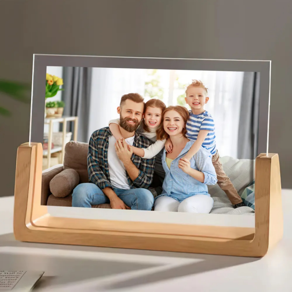 KAYU Transparent teak wood frame uk 6R (15x20 cm) | Shopee Malaysia