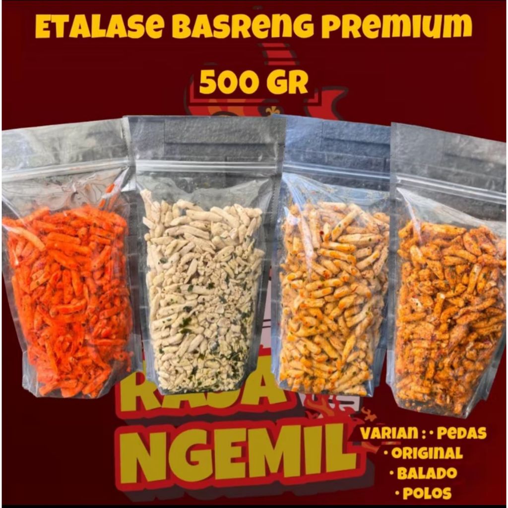 Viral RAJANGEMIL SPICY BASRENG 500GR | Shopee Malaysia