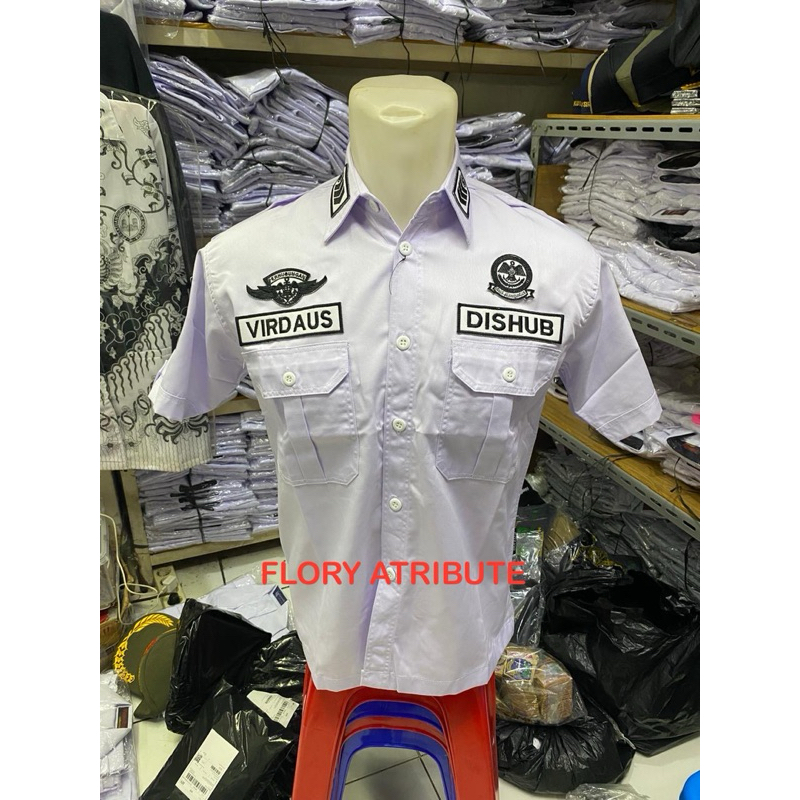 Dishub UNIFORM COMPLETE WITH RANK EMBROIDERY/CAN REQUEST EMBROIDERY ...